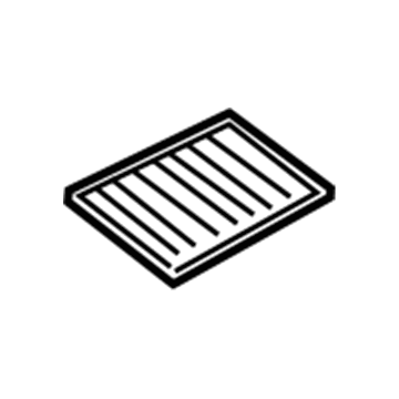 Volkswagen Air Filter - 1K0-129-620-G