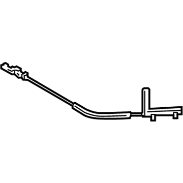 Volkswagen GTI Hood Release Cable - 5G1-823-531-C