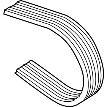 Volkswagen Phaeton Drive Belt - 07D-145-933-E