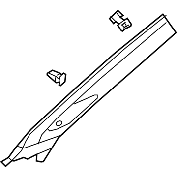 Volkswagen Pillar Panels - 3G8-867-234-A-BR2