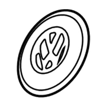 Volkswagen Wheel Bearing Dust Cap - 3B0-601-149-D-GRB
