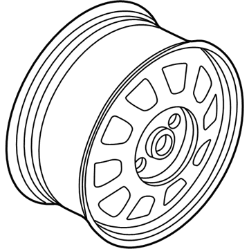 Volkswagen Passat Alloy Wheels - 8D0-601-025-D-Z17
