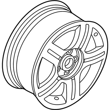 Volkswagen Passat Alloy Wheels - 3B0-601-025-G-Z31