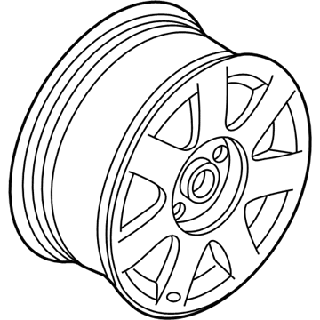 Volkswagen Passat Alloy Wheels - 3B0-601-025-A-091