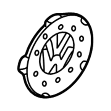 Volkswagen Passat Wheel Bearing Dust Cap - 3B0-601-149-B-FED