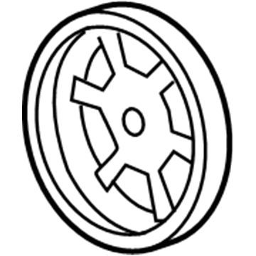 Volkswagen Harmonic Balancer - 7B0-105-251