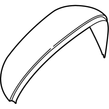 Volkswagen Golf R Mirror Cover - 5H0-857-538-D-69D
