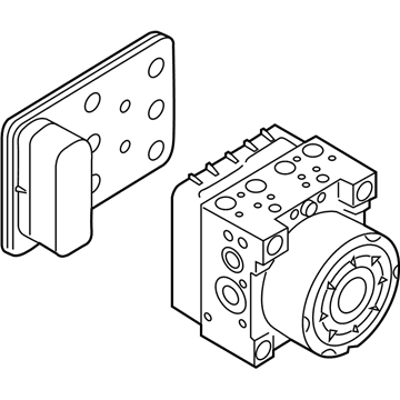 Volkswagen ABS Control Module - 5Q0-614-517-FT-BEF
