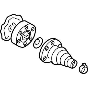 Volkswagen Beetle CV Joint - 1J0-498-103-EX