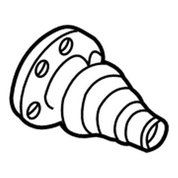 Volkswagen Beetle CV Joint Boot - 1J0-498-201-E