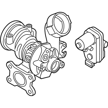 Volkswagen Turbocharger - 04E-145-722-N