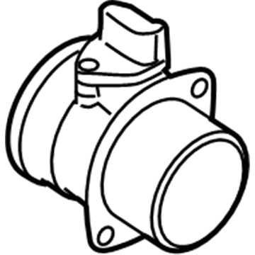 Volkswagen Jetta Mass Air Flow Sensor - 038-906-461-BX