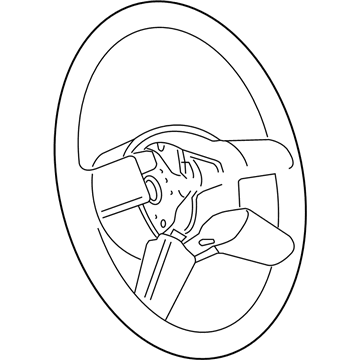Volkswagen Passat Steering Wheel - 3C0-419-091-1QB