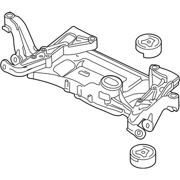 Volkswagen Axle Beam - 3C0-199-313-S