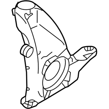 Volkswagen CC Steering Knuckle - 3C0-407-254-F