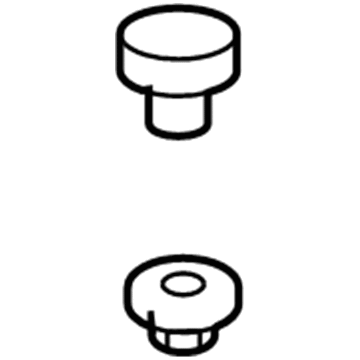 Volkswagen 443-857-847-B-4PK