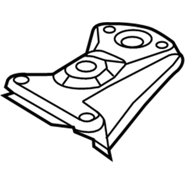 Volkswagen Jetta Differential Mount - 5C0-501-546-B