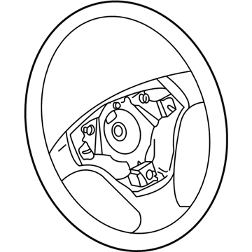 Volkswagen Golf Steering Wheel - 1J0-419-091-AE-NWB