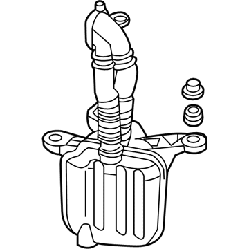 Volkswagen 1K0-129-951 Resonator
