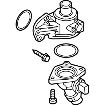 Volkswagen Thermostat - 06F-121-111-F