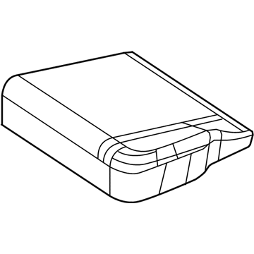 Volkswagen Routan Seat Cushion Pad - 7B0-883-375-A