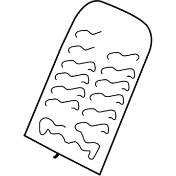 Volkswagen Taos Seat Heater Pad - 2GJ-963-557-B