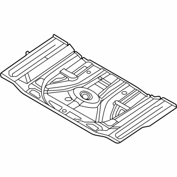 Volkswagen Atlas Cross Sport Floor Pan - 3QF-813-116-B