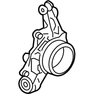 Volkswagen Touareg Steering Knuckle - 7L0-505-435-B