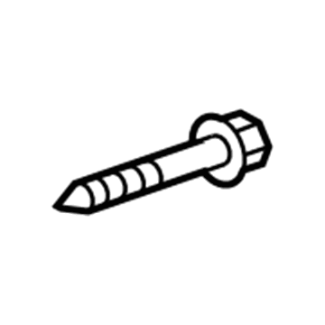 Volkswagen N-105-230-02 Knuckle Bolt