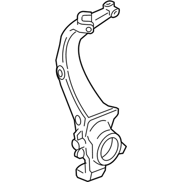 Volkswagen Phaeton Steering Knuckle - 4E0-407-253-R