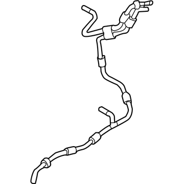 Volkswagen 04L-131-051-C Vacuum Hose