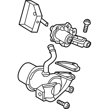 Volkswagen EGR Cooler - 04L-131-512-L