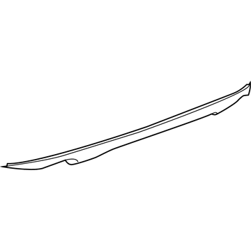 Volkswagen 7P6-807-482-9B9 Trim Molding
