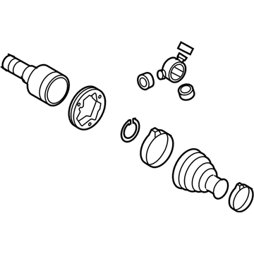 Volkswagen Passat CV Joint - 3C0-498-103-HX