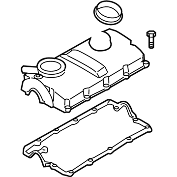 Volkswagen Jetta Valve Cover - 038-103-469-AF