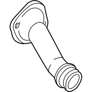 Volkswagen Thermostat Housing - 038-121-121-B