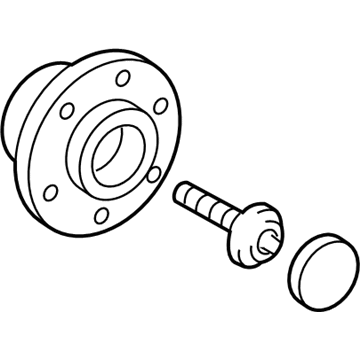 Volkswagen Wheel Bearing - 3G0-598-611-A