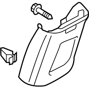 Volkswagen Passat Pillar Panels - 561-867-243-A-82V