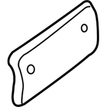 Volkswagen License Plate - 1C0-807-847-C-B41