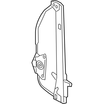 Volkswagen Window Regulator - 2GJ-839-461-A