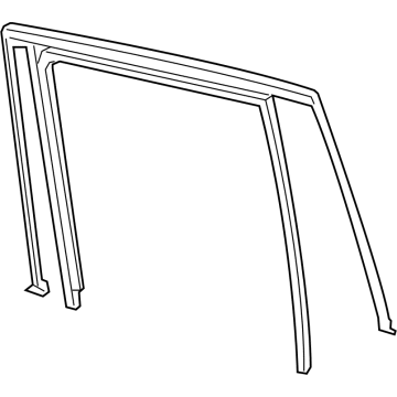 Volkswagen Taos Window Channel - 2GJ-839-431-5AP