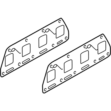 Volkswagen Passat Exhaust Manifold Gasket - 07D-253-039-A
