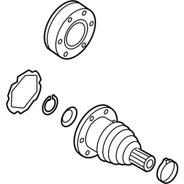 Volkswagen CV Joint - 5Q0-598-103-A
