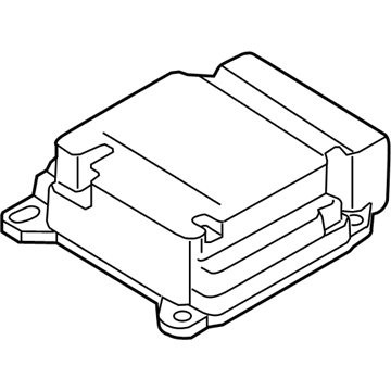 Volkswagen Touareg Air Bag Control Module - 7P0-959-655-G-08P