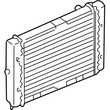 Volkswagen Radiator - 321-121-253-AL