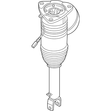 Volkswagen Phaeton Shock Absorber - 3D0-616-001-H