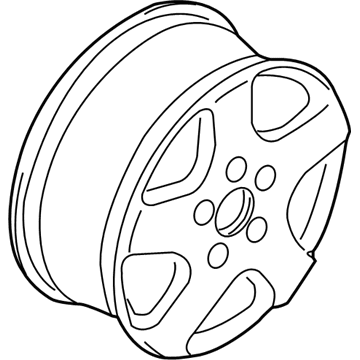 Volkswagen Touareg Alloy Wheels - 7L6-601-025-B-Z31