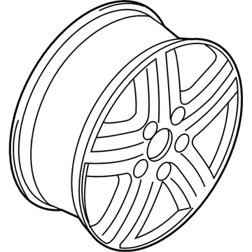 Volkswagen Touareg Alloy Wheels - 7L6-601-025-BF-8Z8