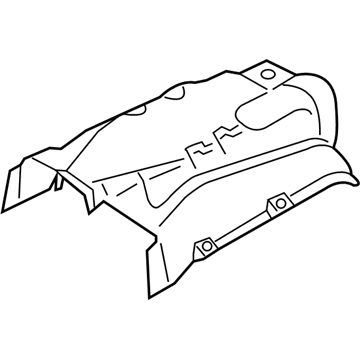 Volkswagen 3D0-201-308-F Tank Shield