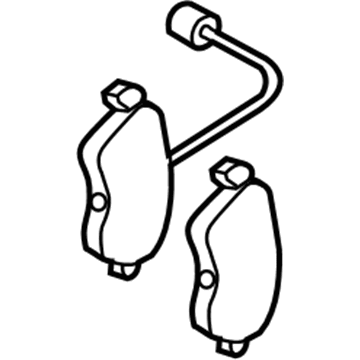 Volkswagen 8J0-698-151-N Brake Pads